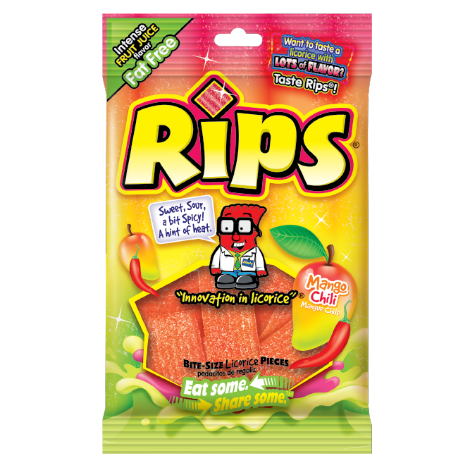 RIPS BITES - MANGO CHILI LICORICE