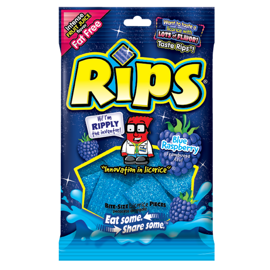 RIPS BITES - BLUE RASPBERRY