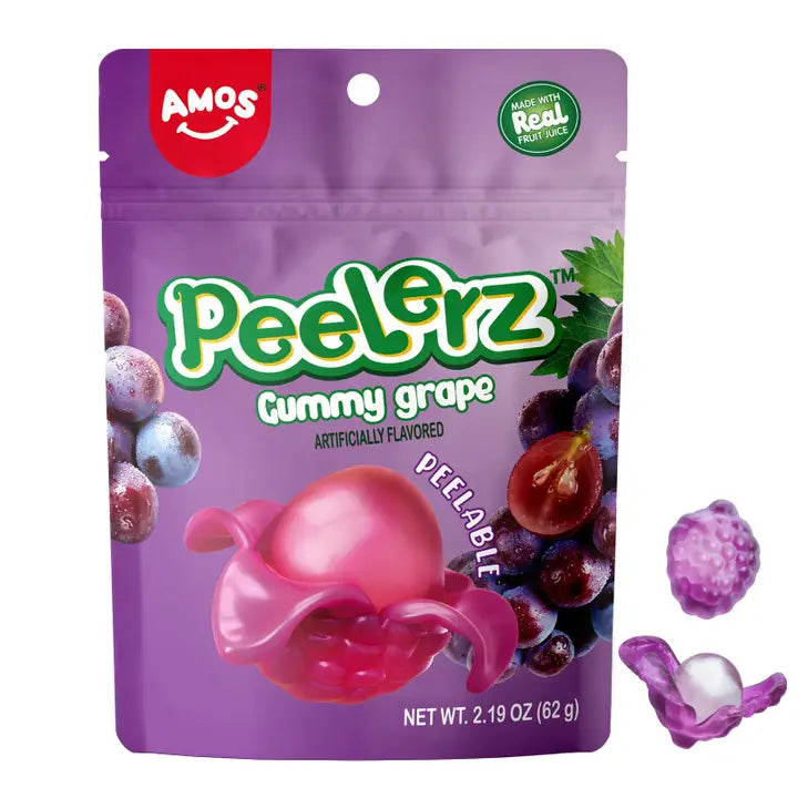 Amos Gummy Peelerz Grape