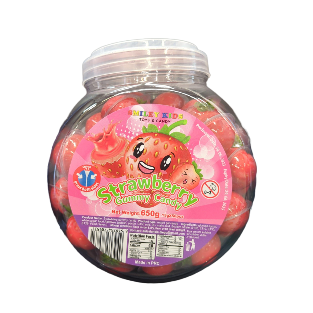 Smiley Kids Strawberry Gummies