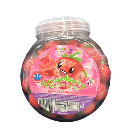 Smiley Kids Strawberry Gummies