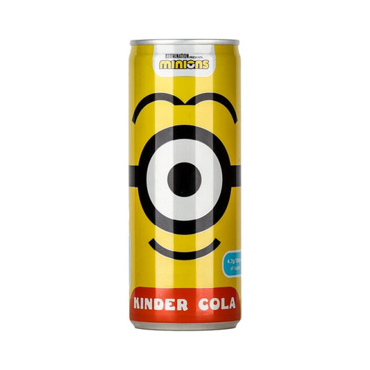 Canette de cola Kinder des Minions