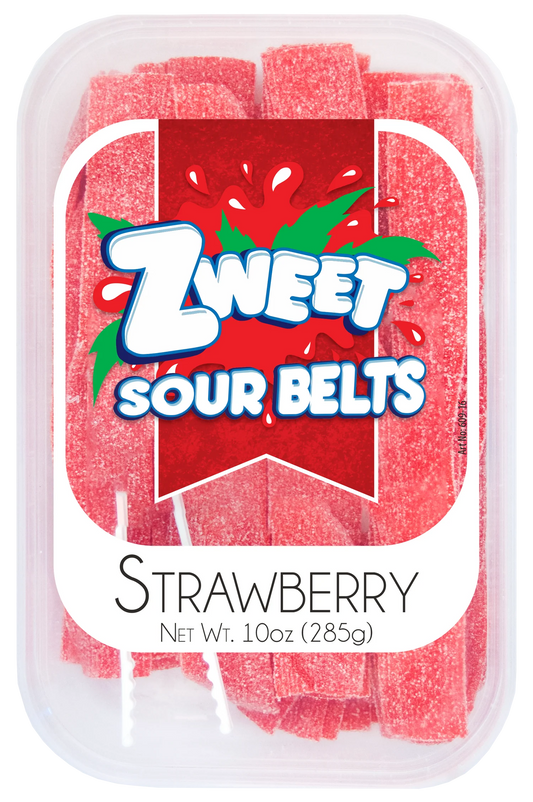 Zweet Sour Belts Strawberry