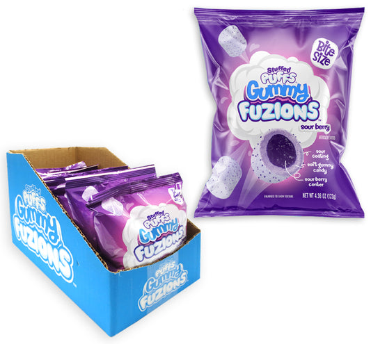 Stuffed Puffs Fuzions Sour Berry Gummy