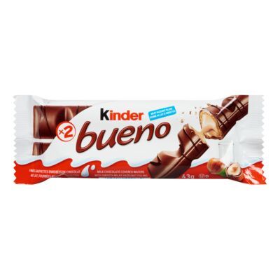 Kinder Bueno milk chocolate covered wafers