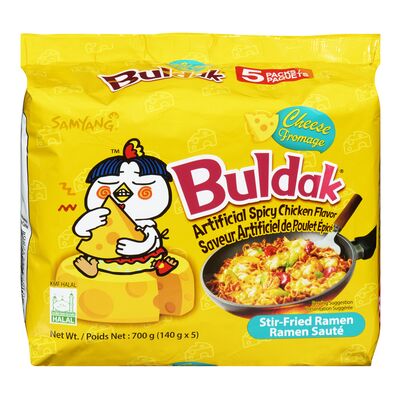 Buldak Ramen cheese and hot chicken flavor