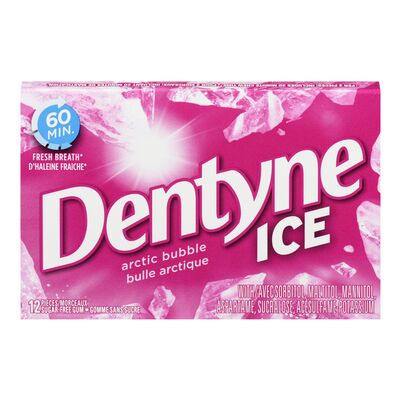Dentyne Ice sugar-free arctic bubble gum