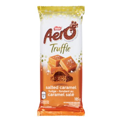 Aero Truffle chocolat au lait fondant au caramel salé