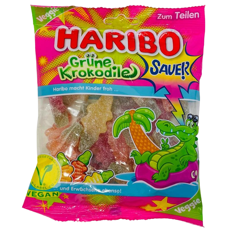 Crocodile Haribo Sour