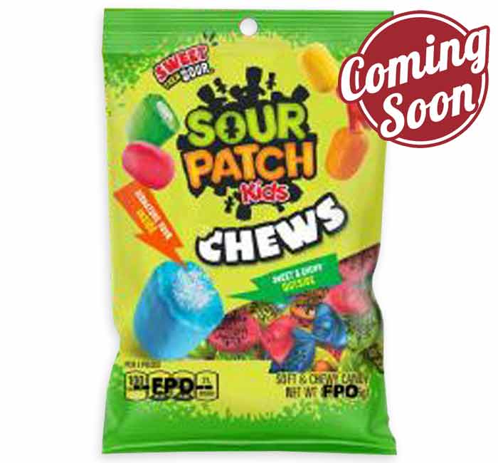 SOUR PATCH KIDS PEG BAG - ASSORTED CHEWS