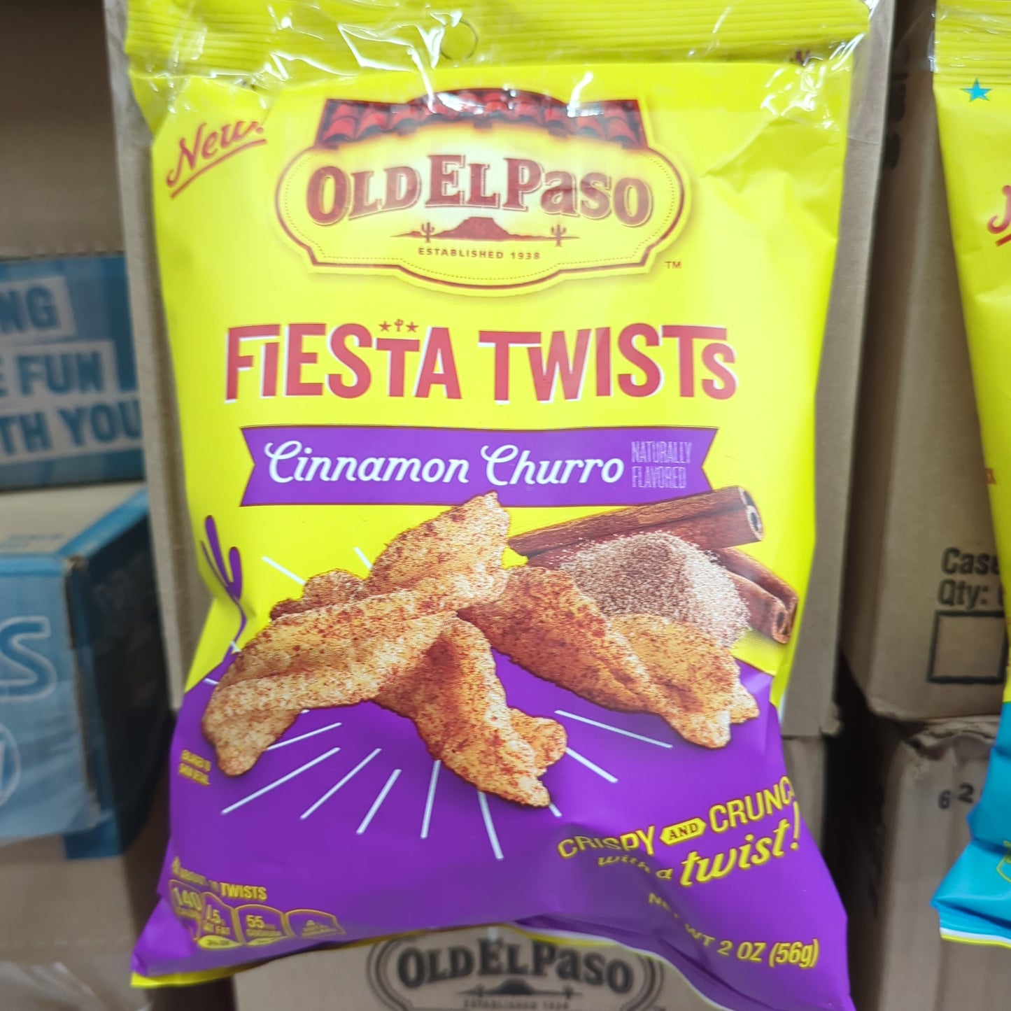 Old el paso fiesta tord le churro à la cannelle