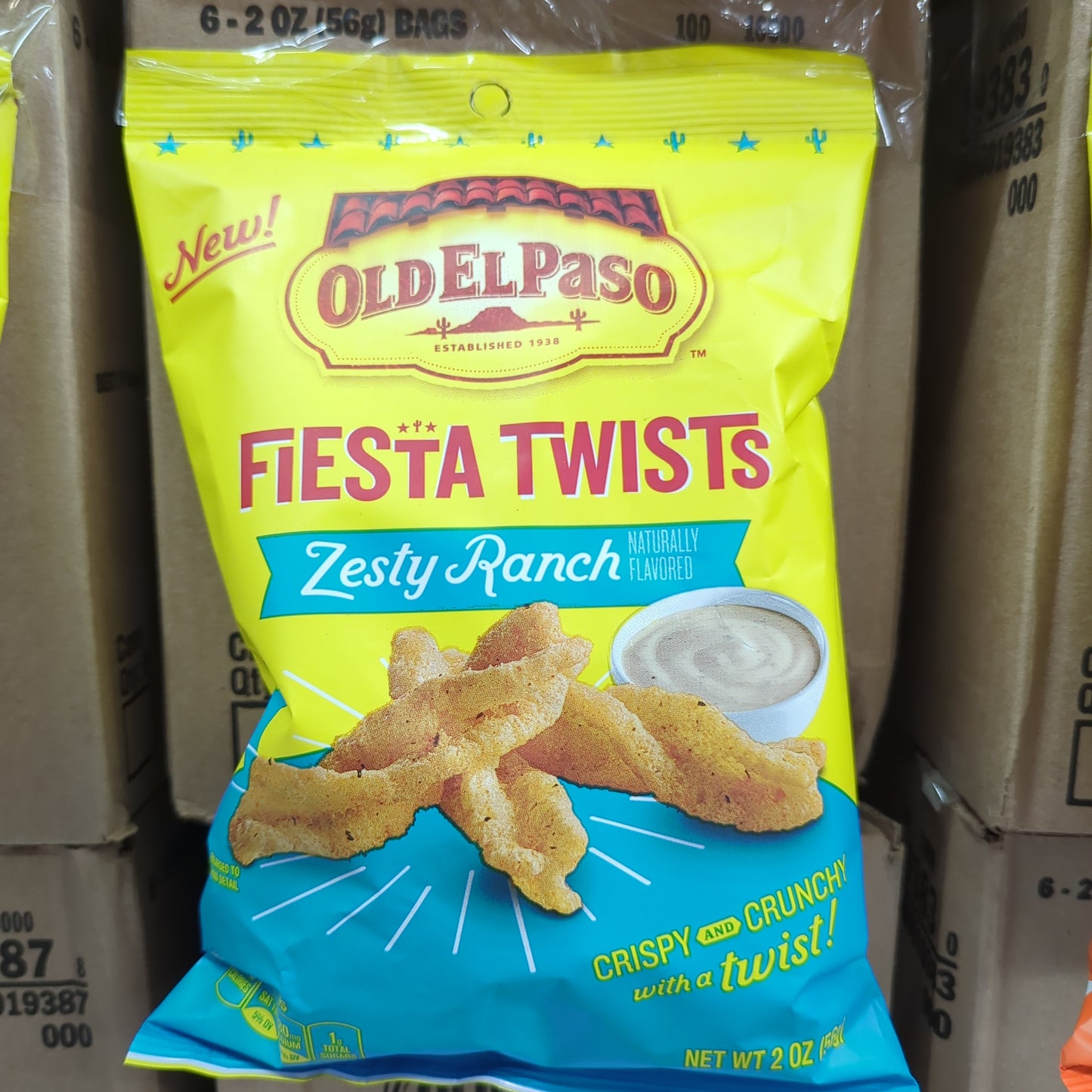 Old el paso fiesta twists zesty ranch