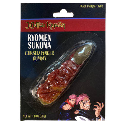 Jujutsu Kaisen Black Cherry Cursed Finger Gummy