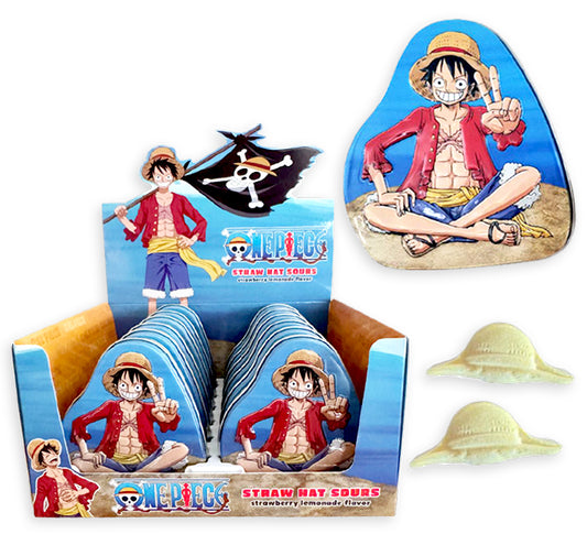 One Piece straw hat sours candy