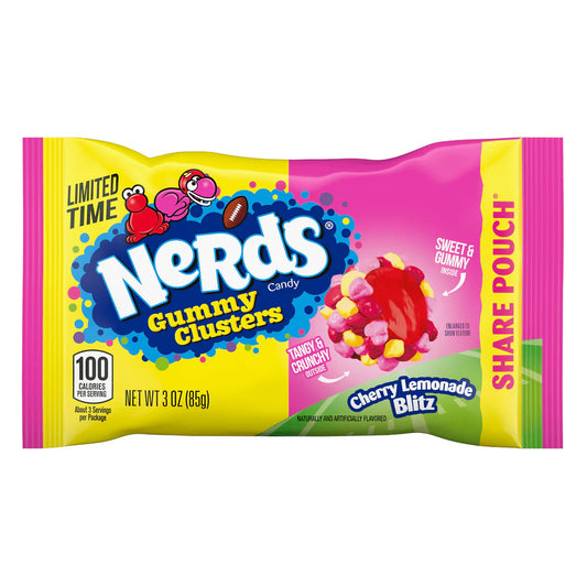 Nerds Gummy Clusters, Cherry Lemonade Blitz
