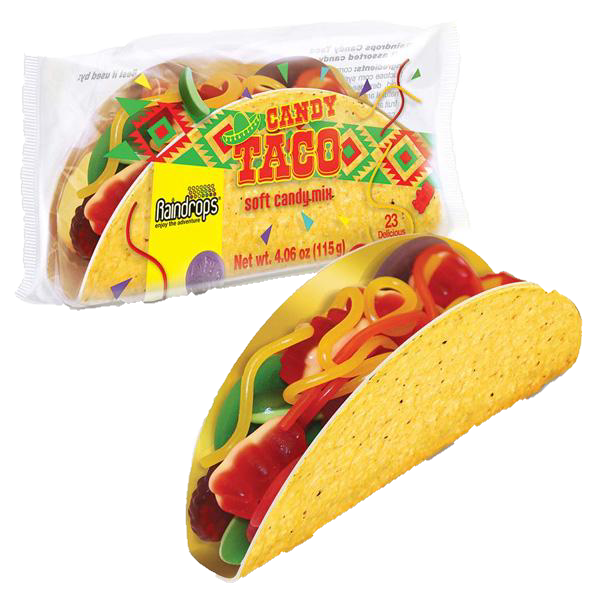 Raindrops Mini Gummy Taco