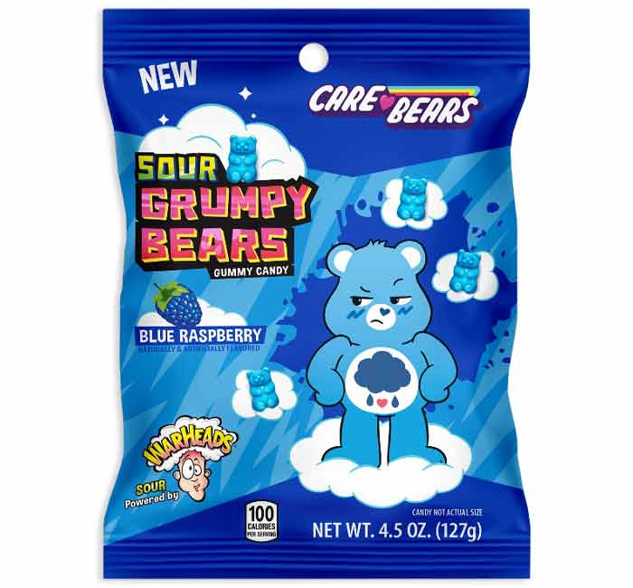 SOUR GRUMPY BEARS WARHEAD