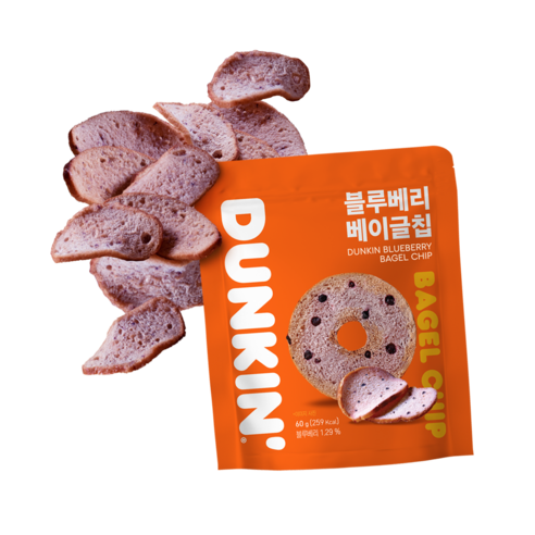 DUNKIN Blueberry Bagel Chips