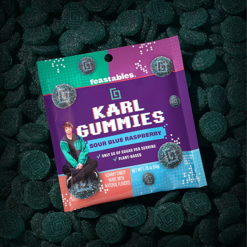 Gummies Karl Framboise Bleue Acidulée