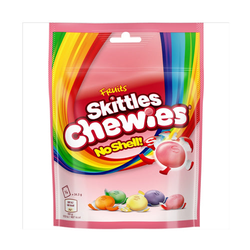 SKITTLES CHEWIES NO SHELL