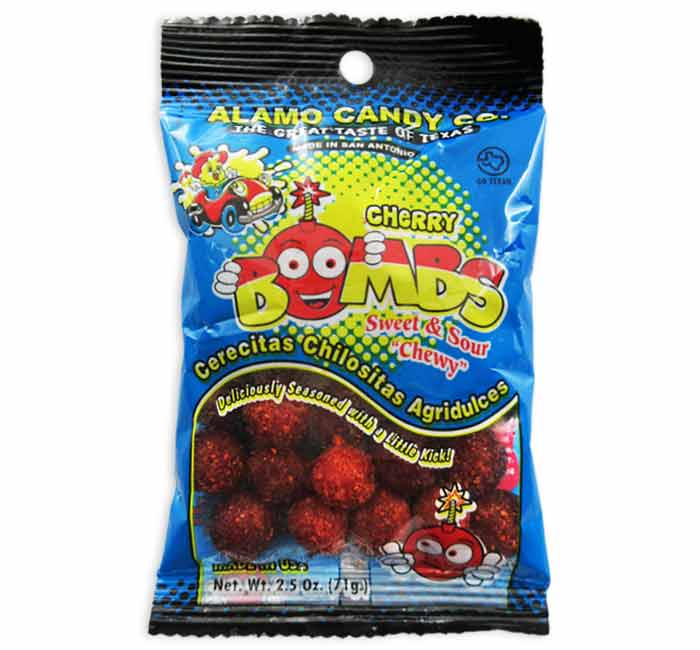 Alamo Candy Co. Sweet & Sour Cherry Bombs