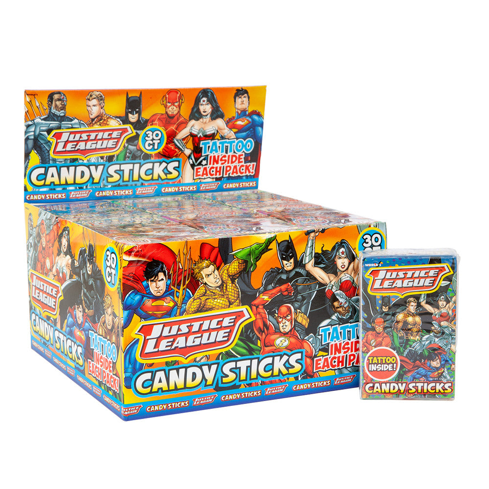 Candy Sticks Justice League