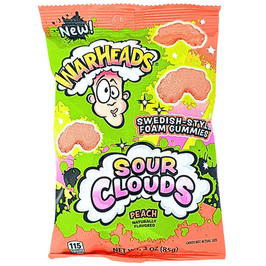 Warheads Sour Clouds Peach