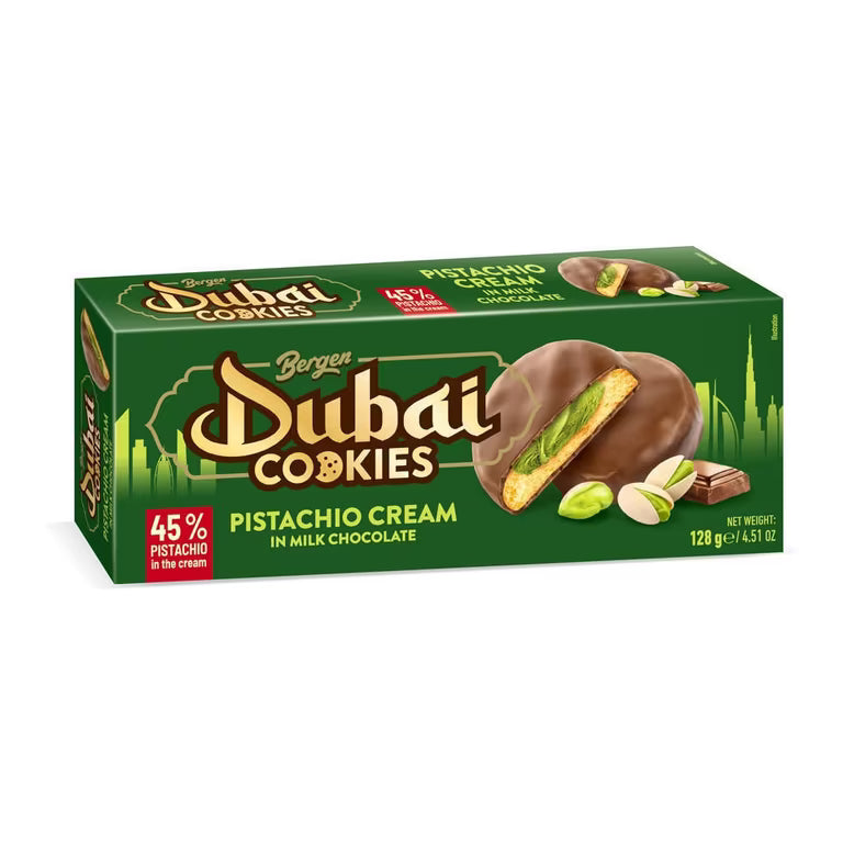Dubai Cookies Bergen – Biscuits Pistache & Chocolat