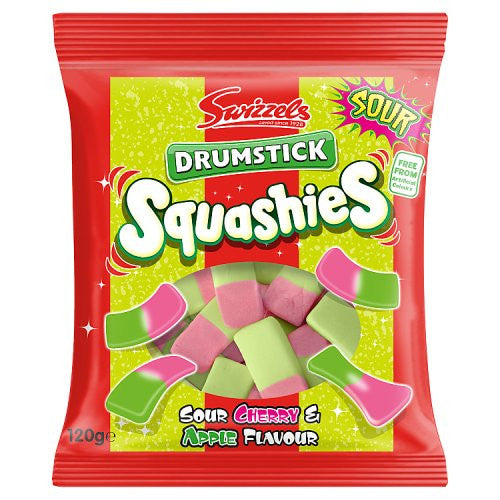 Swizzels Drumstick Squashies Sour Cherry & Apple Flavour