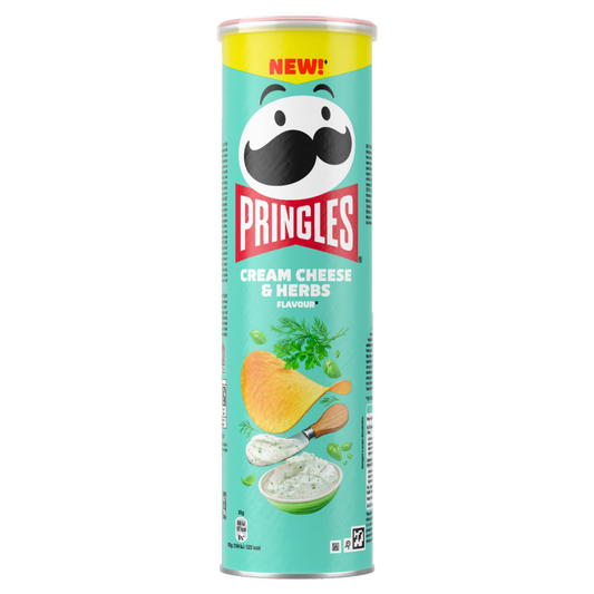 Pringles cream cheese-herbs 185 g