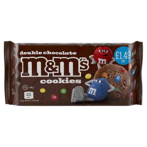 M&M's Cookies Double Chocolate