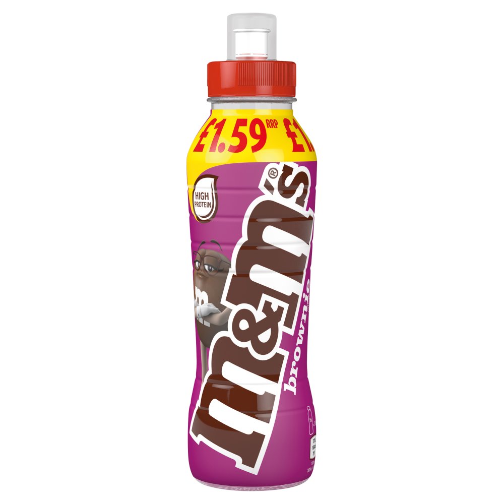 M&M's Chocolate Brownie Milkshake Drink