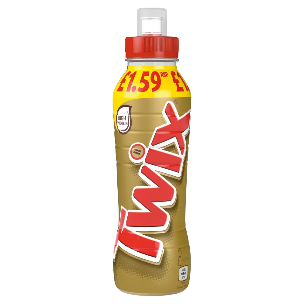 Twix Chocolate Caramel Biscuit Milk Shake Drink 350ml