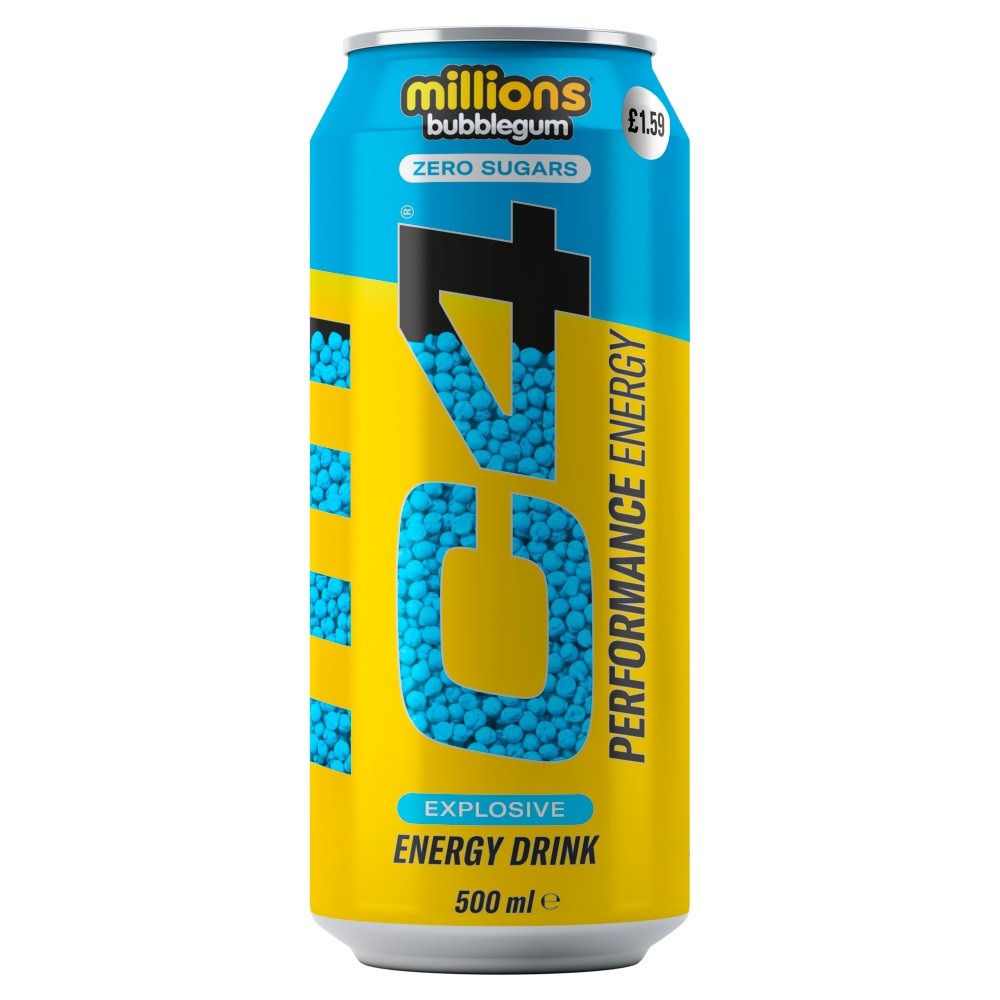 C4 Performance Energy Millions Bubblegum Energy