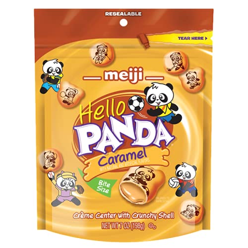 Meiji Hello Panda Caramel Bite Size Candies