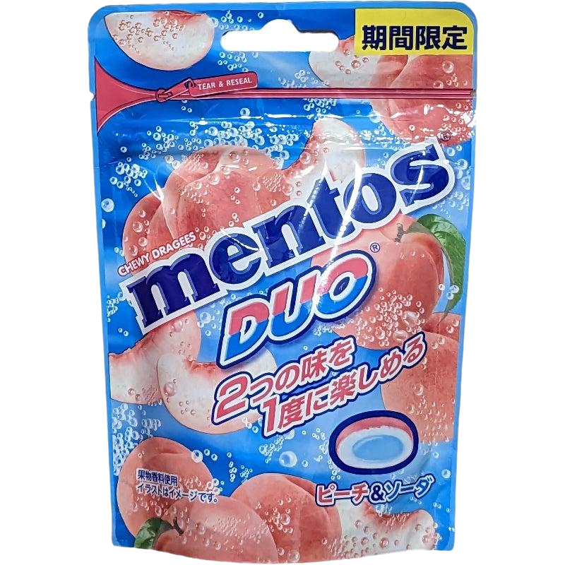 Mentos Duo Pêche &amp; Soda