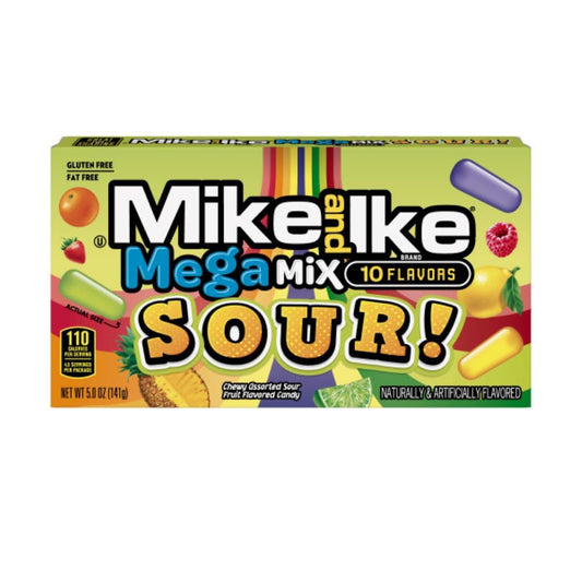 Mike And Ike Mega Mix Sour (boîte)