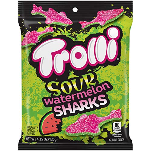 Requins pastèque aigres Trolli