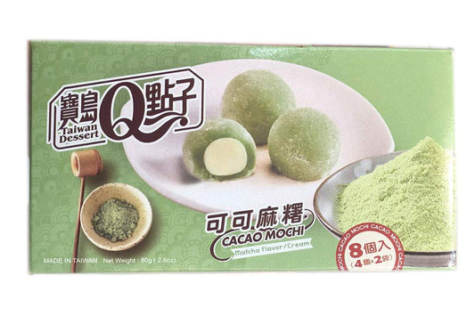 Taiwan Dessert Cacao Mochi Matcha