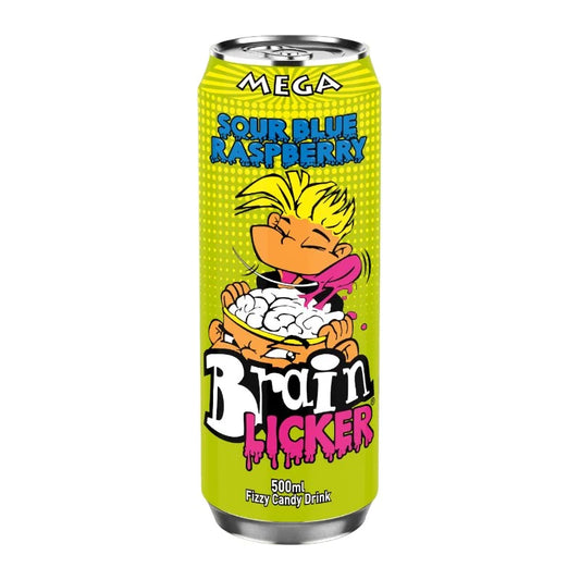 Mega Brain Licker Sour Blue Raspberry