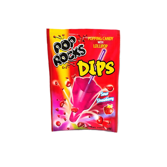 Pop Rocks Trempettes Fraise Aigre