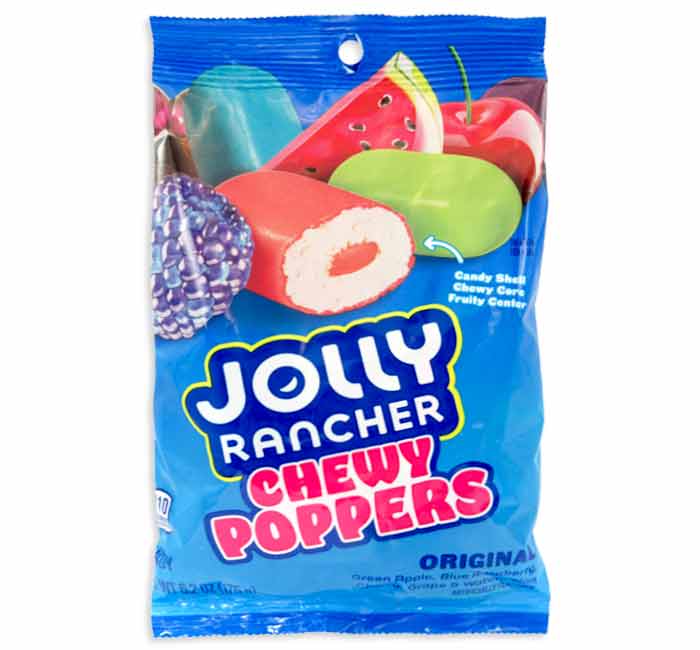 JOLLY RANCHER CHEWY POPPERS PEG BAG