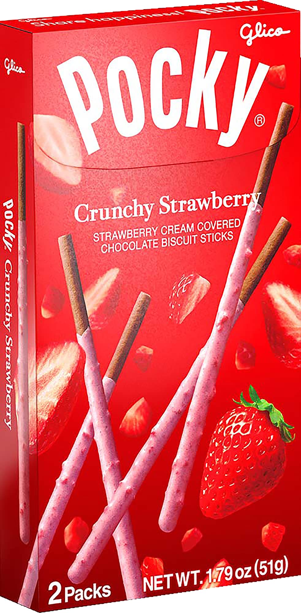 Pocky Crunchy Strawberry