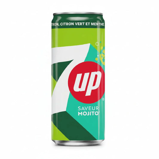 7UP saveur mojito citron vert & menthe