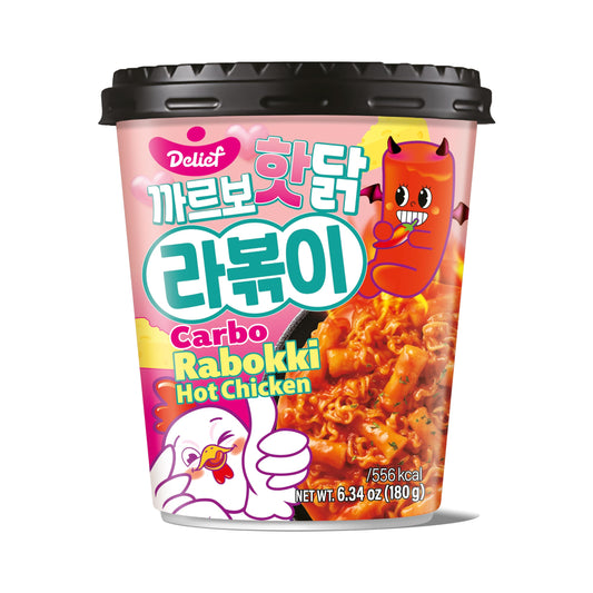 DELIEF Carbo Hot Chicken Flavor Rabokki
