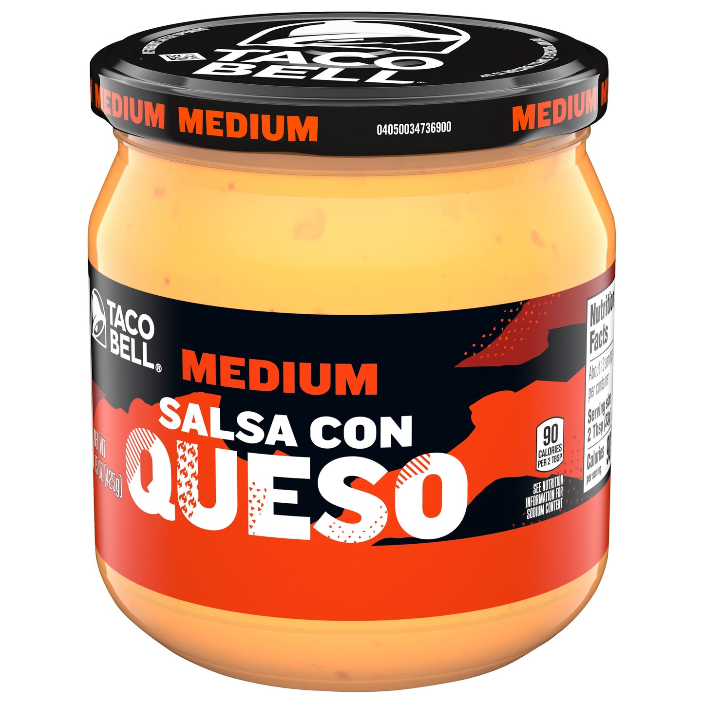 Taco Bell Salsa Con Queso Medium