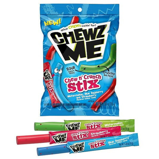 ChewzMe Chew N Crunch Stix