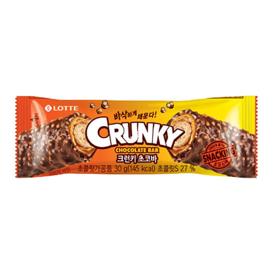 Lotte Crunky Chocolate bar