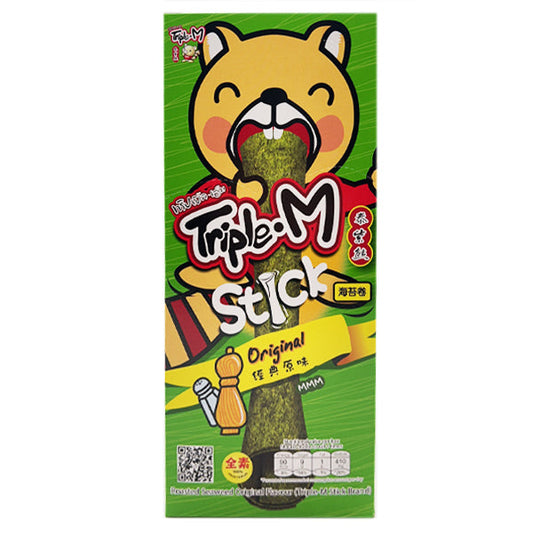 Triple M brand. Oil Free Roasted Seaweed stick