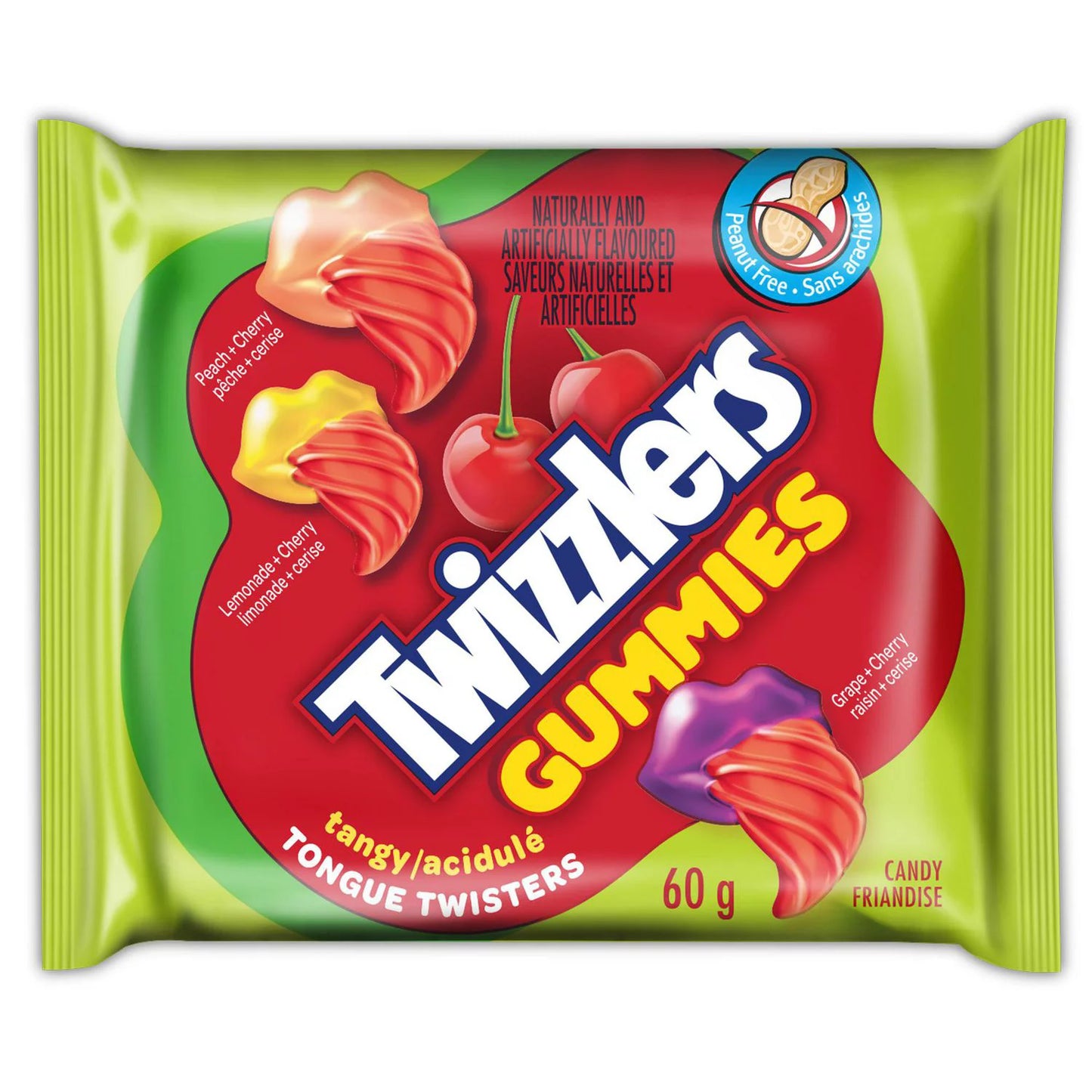 Twizzlers gummies tangy